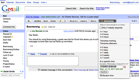 boomerang for gmail