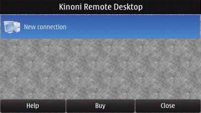 Kinoni Remote Desktop per Symbian Belle
