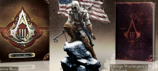Assassin's Creed 3 : Ubisoft annuncia tre Collector's Edition per l'Europa
