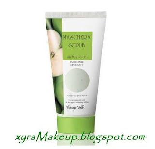 recensione scrub/maschera alla mela verde B.V.