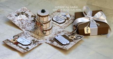 explosion box, nozze d'argento parte seconda! =)