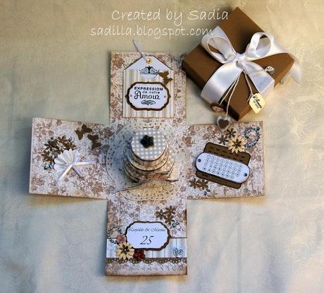 explosion box, nozze d'argento parte seconda! =)