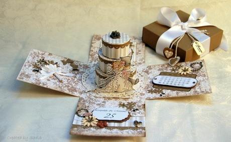 explosion box, nozze d'argento parte seconda! =)