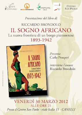 Chi va con lo Zoppo... partecipa alla presentazione di 'Il sogno africano' a Canelli