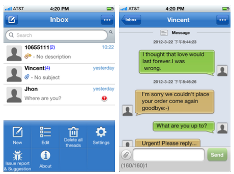 Schermata 2012 03 27 a 09.34.51 Handcent SMS, programma alternativo per i messaggi anche su iPhone