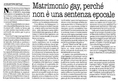 RASSEGNA STAMPA