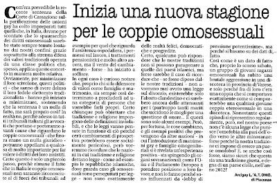 RASSEGNA STAMPA