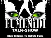 “Eumenidi talk-show” teatro aprile Rivarone [AL]