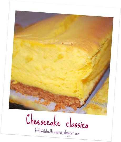 Cheesecake classica