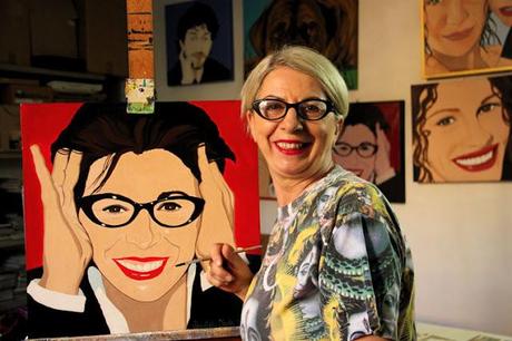 Ritratti pop art Donatella Isola: arredare in stile pop...