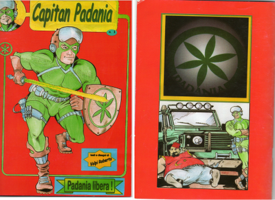 Capitan Padania, il supereroe leghista