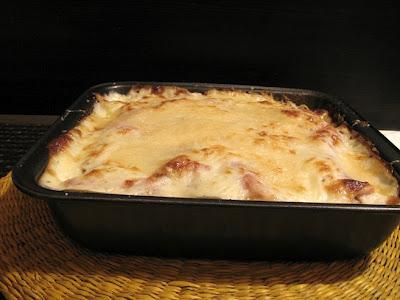 FACCIA TOSTA, C'E' CHI PENSA E CHI COPIA - CAVOLFIORE CON PROSCIUTTO COTTO E PROVOLA GRATINATO - CHEESY BAKED CAULIFLOWER