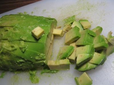 Straccetti con ragù d'avocado