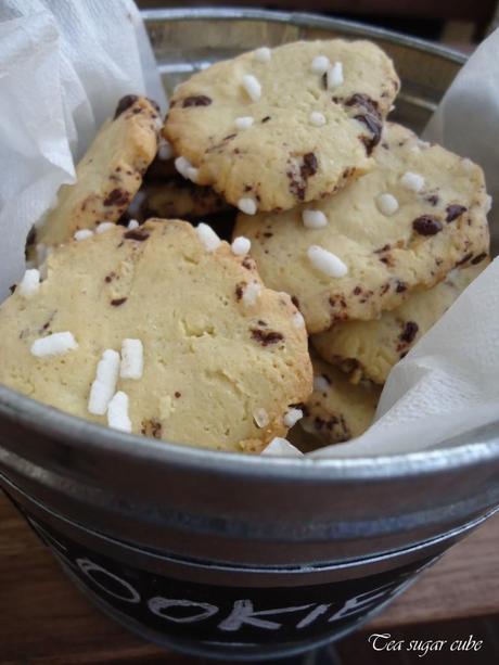 Biscotti di pasta frolla allo zucchero di canna