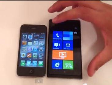 Video: Nokia Lumia 900 vs iPhone 4S