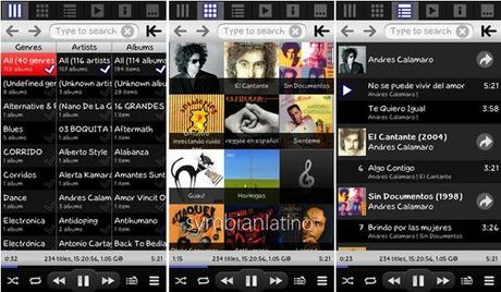 QuasarMX: nuovo lettore musicale per Symbian^3, Anna e Belle.