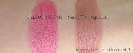 The Body Shop Colourglide Shine: Pink Flash & Vintage Rose