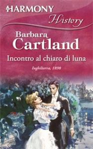 INCONTRO AL CHIARO DI LUNA, di Barbara Cartland, ed. Harmony History