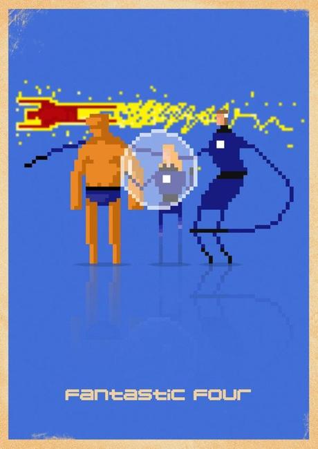 Marvel pixel superheroes