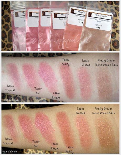 Swatch e Review Meow Blush e Eyeshadow