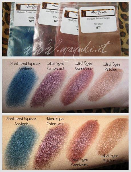 Swatch e Review Meow Blush e Eyeshadow