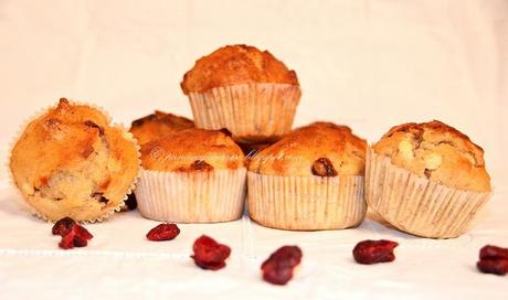 cucakes ciocco bianco cranberries