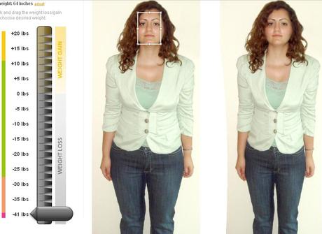 weightmirror Diventare magri virtualmente con WeightMirror