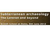 workshop Archeologia Sotterranea italia Laterano oltre