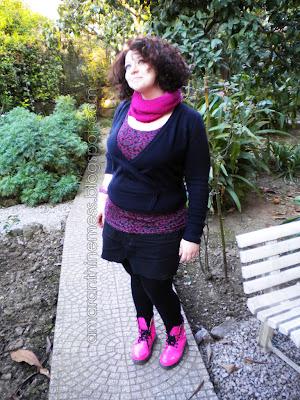 Post outfit: pink animalier!