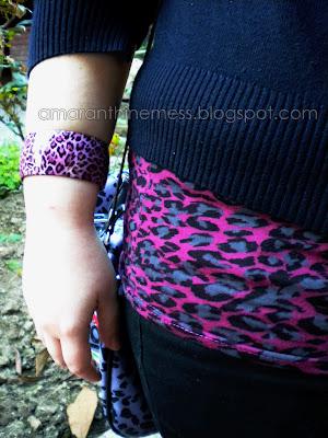 Post outfit: pink animalier!