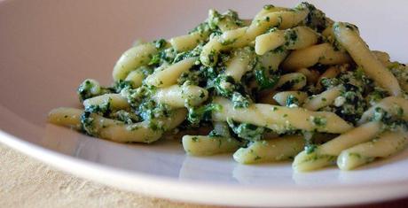 Trofie ricotta e spinaci