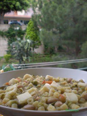 Minestrone Cremoso al Pesto di Basilico