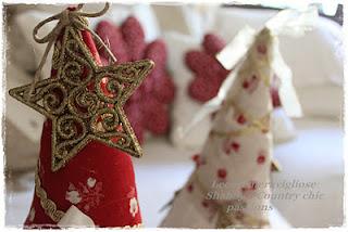 Country chic Natale alberi e dintorni