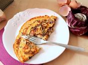 Frittatine radicchio rosso porri