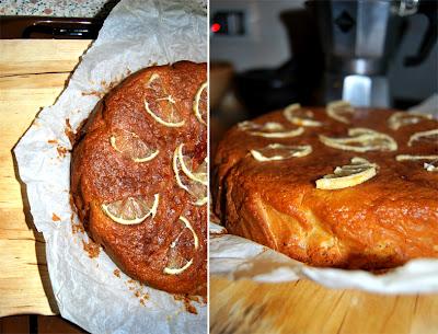 Lemon  &  coconut cake