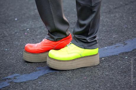 In the Street...Fluo #2, Milan & Paris