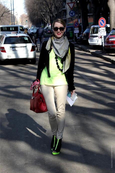 In the Street...Fluo #2, Milan & Paris