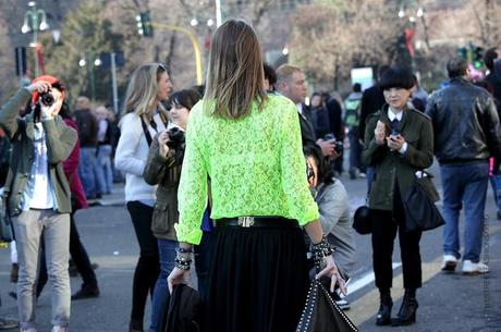 In the Street...Fluo #2, Milan & Paris