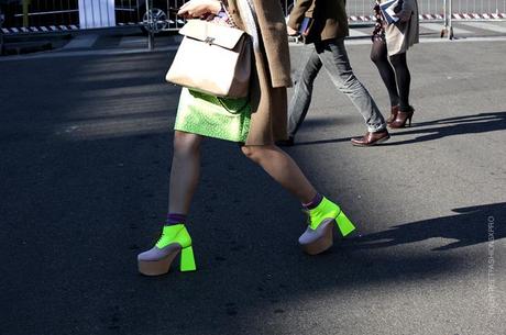 In the Street...Fluo #2, Milan & Paris