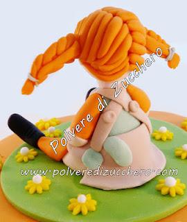 Torta Pippi Calze Lunghe