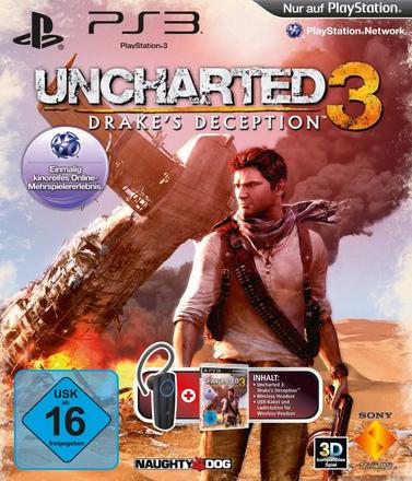 Amazon Germania rivela un nuovo bundle Uncharted 3 + auricolare Bluetooth