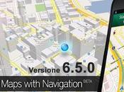 Aggiornamento Google Maps 6.5.0 Android