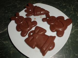 Coniglietti pasquali di cioccolato