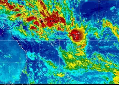 Immagine dal satellite delle Fiji - 30 March 2012