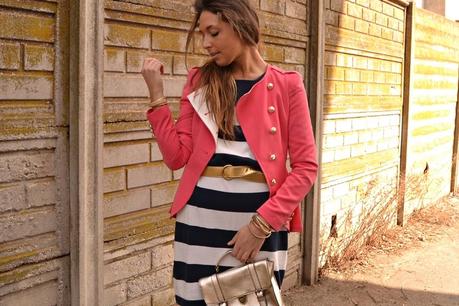 In a Coral Blazer