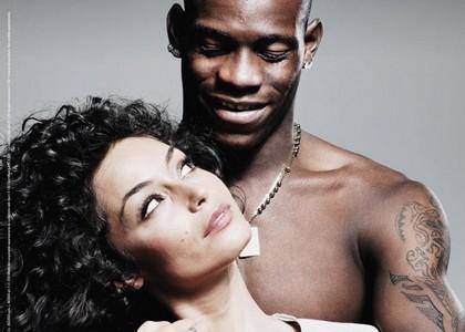 RAFFAELLA FICO E MARIO BALOTELLI PER SPORTWEEK