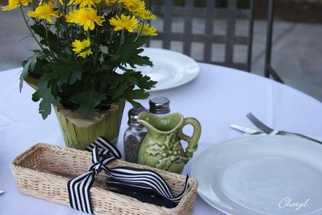 Spring on the balcony