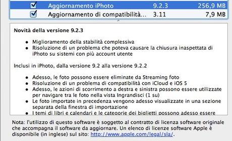 Rilasciato iPhoto 9.2.3