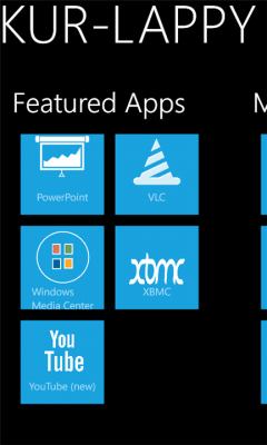 PC Remote per Windows Phone