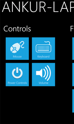 PC Remote per Windows Phone